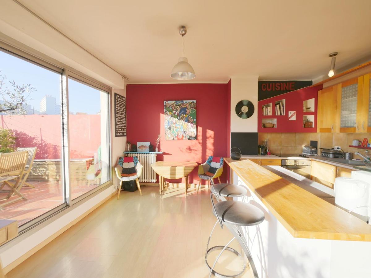 לינה וארוחת בוקר מרסיי Chambre Avec Vue Notre Dame De La Garde מראה חיצוני תמונה
