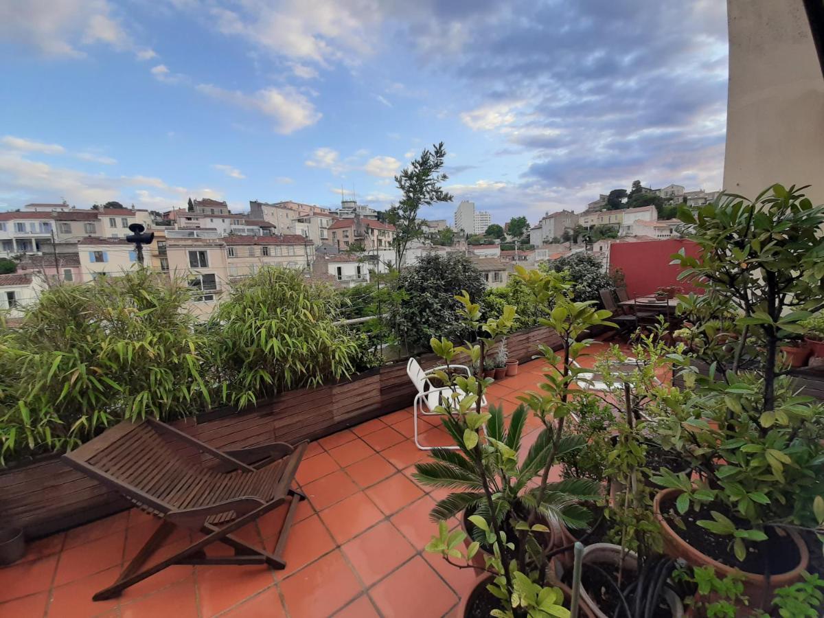 לינה וארוחת בוקר מרסיי Chambre Avec Vue Notre Dame De La Garde מראה חיצוני תמונה